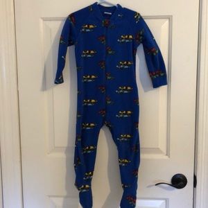Race Car Fleece Footies